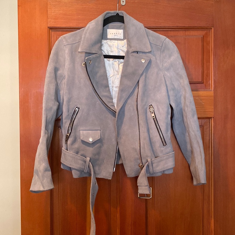 Sandro Leather Jacket